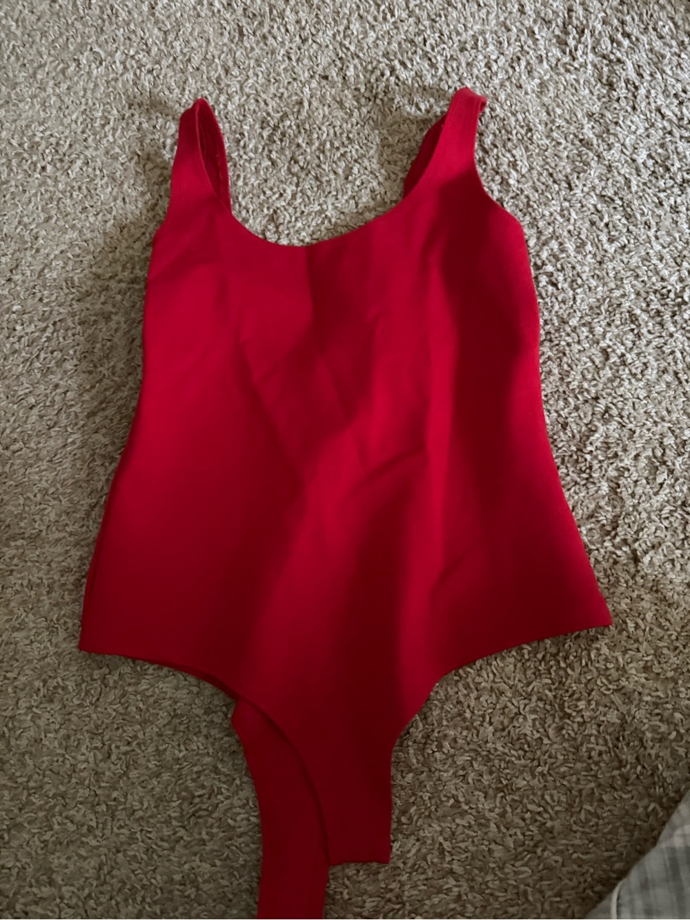 Dance & Marvel Red Bodysuit